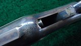 BEAUTIFUL WINCHESTER MODEL 1873 DELUXE FACTORY ENGRAVED RIFLE IN 44 WCF CALIBER - 12 of 25