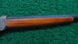 CUSTOM ANTIQUE WINCHESTER MODEL 1885 HIGH WALL RIFLE CHAMBERED IN 22 LR - 5 of 25