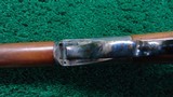 CUSTOM ANTIQUE WINCHESTER MODEL 1885 HIGH WALL RIFLE CHAMBERED IN 22 LR - 13 of 25