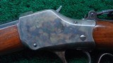 CUSTOM ANTIQUE WINCHESTER MODEL 1885 HIGH WALL RIFLE CHAMBERED IN 22 LR - 8 of 25