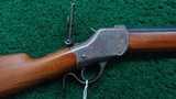 CUSTOM ANTIQUE WINCHESTER MODEL 1885 HIGH WALL RIFLE CHAMBERED IN 22 LR