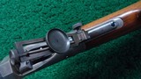 CUSTOM ANTIQUE WINCHESTER MODEL 1885 HIGH WALL RIFLE CHAMBERED IN 22 LR - 12 of 25