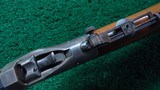 CUSTOM ANTIQUE WINCHESTER MODEL 1885 HIGH WALL RIFLE CHAMBERED IN 22 LR - 10 of 25