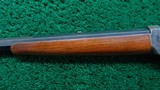 CUSTOM ANTIQUE WINCHESTER MODEL 1885 HIGH WALL RIFLE CHAMBERED IN 22 LR - 17 of 25