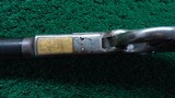 SPECIAL ORDER WINCHESTER SECOND MODEL 1873 RIFLE CHAMBERED IN 38 WCF - 11 of 25