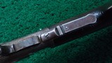 SPECIAL ORDER WINCHESTER SECOND MODEL 1873 RIFLE CHAMBERED IN 38 WCF - 8 of 25