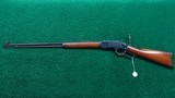 SPECIAL ORDER WINCHESTER MODEL 1873 RIFLE WITH 28 INCH OCTAGON BARREL IN 32 WCF - 24 of 25