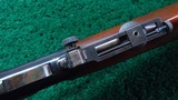 SPECIAL ORDER WINCHESTER MODEL 1873 RIFLE WITH 28 INCH OCTAGON BARREL IN 32 WCF - 8 of 25