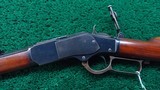 SPECIAL ORDER WINCHESTER MODEL 1873 RIFLE WITH 28 INCH OCTAGON BARREL IN 32 WCF - 2 of 25