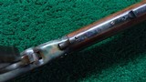 WINCHESTER MODEL 1876 SPECIAL ORDER RIFLE WITH SCARCE CASE HARDENED FRAME IN CALIBER 45-60 - 12 of 25