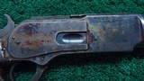 WINCHESTER MODEL 1876 SPECIAL ORDER RIFLE WITH SCARCE CASE HARDENED FRAME IN CALIBER 45-60 - 10 of 25