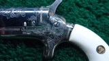 ENGRAVED THIRD MODEL COLT DERRINGER IN CALIBER 41 RF - 8 of 12