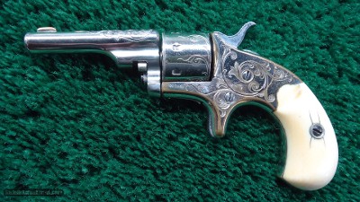 COLT OPEN TOP POCKET REVOLVER IN CALIBER 22 RF - Image 2 of 15