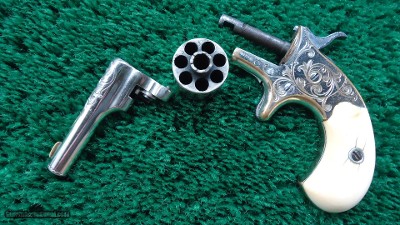 COLT OPEN TOP POCKET REVOLVER IN CALIBER 22 RF - Image 10 of 15