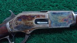 EXCEPTIONAL DELUXE WINCHESTER MODEL 1876 RIFLE IN 45-60 - 9 of 24