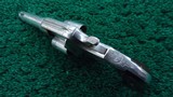 ENGRAVED COLT CLOVERLEAF SINGLE ACTION REVOLVER IN CALIBER 41 RF - 5 of 11