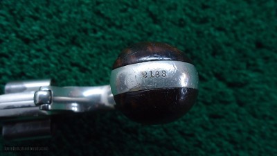 ENGRAVED COLT CLOVERLEAF SINGLE ACTION REVOLVER IN CALIBER 41 RF - Image 10 of 11