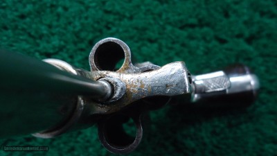 ENGRAVED COLT CLOVERLEAF SINGLE ACTION REVOLVER IN CALIBER 41 RF - Image 9 of 11
