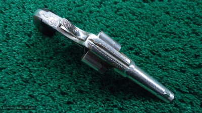 ENGRAVED COLT CLOVERLEAF SINGLE ACTION REVOLVER IN CALIBER 41 RF - Image 3 of 11