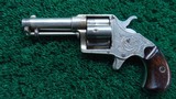 ENGRAVED COLT CLOVERLEAF SINGLE ACTION REVOLVER IN CALIBER 41 RF - 2 of 11