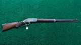 SPECIAL ORDER HALF NICKEL WINCHESTER MODEL 1873 CHECKERED PISTOL GRIP RIFLE CHAMBERED FOR 22 SHORT - 22 of 22