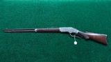 SPECIAL ORDER HALF NICKEL WINCHESTER MODEL 1873 CHECKERED PISTOL GRIP RIFLE CHAMBERED FOR 22 SHORT - 21 of 22