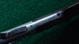 SPECIAL ORDER HALF NICKEL WINCHESTER MODEL 1873 CHECKERED PISTOL GRIP RIFLE CHAMBERED FOR 22 SHORT - 8 of 22