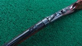 *Sale Pending* - VERY NICELY DONE CUSTOM ENGRAVED WINCHESTER MODEL 1885 LOW WALL RIFLE CHAMBERED IN 22 WCF - 4 of 25