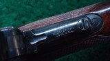 *Sale Pending* - VERY NICELY DONE CUSTOM ENGRAVED WINCHESTER MODEL 1885 LOW WALL RIFLE CHAMBERED IN 22 WCF - 13 of 25