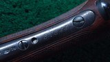 *Sale Pending* - VERY NICELY DONE CUSTOM ENGRAVED WINCHESTER MODEL 1885 LOW WALL RIFLE CHAMBERED IN 22 WCF - 19 of 25