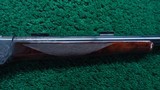 *Sale Pending* - VERY NICELY DONE CUSTOM ENGRAVED WINCHESTER MODEL 1885 LOW WALL RIFLE CHAMBERED IN 22 WCF - 5 of 25