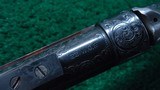 *Sale Pending* - VERY NICELY DONE CUSTOM ENGRAVED WINCHESTER MODEL 1885 LOW WALL RIFLE CHAMBERED IN 22 WCF - 6 of 25