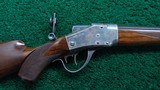 CUSTOM SHARPS BORCHARDT MODEL 1878 SPORTING AND TARGET RIFLE CHAMBERED IN 32-40