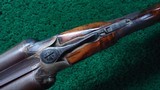 INTERESTING RECONDITIONED ITHACA GRADE 4E SIDE BY SIDE SHOTGUN WITH 2 SETS OF BARRELS - 10 of 24