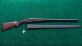 INTERESTING RECONDITIONED ITHACA GRADE 4E SIDE BY SIDE SHOTGUN WITH 2 SETS OF BARRELS - 23 of 24