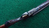 INTERESTING RECONDITIONED ITHACA GRADE 4E SIDE BY SIDE SHOTGUN WITH 2 SETS OF BARRELS - 3 of 24