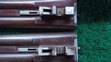 INTERESTING RECONDITIONED ITHACA GRADE 4E SIDE BY SIDE SHOTGUN WITH 2 SETS OF BARRELS - 14 of 24