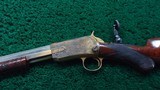 RARE ANTIQUE NICKEL AND GOLD PLATED EXHIBITION WINCHESTER DELUXE MODEL 1890 RIFLE - 2 of 25