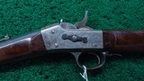 REMINGTON No.1 SHORT RANGE ROLLING BLOCK RIFLE IN CALIBER 38 RF - 2 of 22