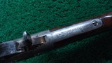 REMINGTON No.1 SHORT RANGE ROLLING BLOCK RIFLE IN CALIBER 38 RF - 10 of 22