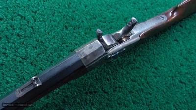 REMINGTON No.1 SHORT RANGE ROLLING BLOCK RIFLE IN CALIBER 38 RF - Image 4 of 22
