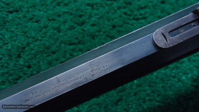 REMINGTON No.1 SHORT RANGE ROLLING BLOCK RIFLE IN CALIBER 38 RF - Image 6 of 22