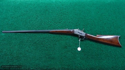 REMINGTON No.1 SHORT RANGE ROLLING BLOCK RIFLE IN CALIBER 38 RF - Image 21 of 22