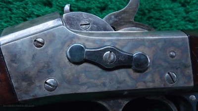 REMINGTON No.1 SHORT RANGE ROLLING BLOCK RIFLE IN CALIBER 38 RF - Image 8 of 22