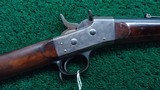 REMINGTON No.1 SHORT RANGE ROLLING BLOCK RIFLE IN CALIBER 38 RF