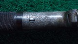 VERY UNIQUE MARLIN MODEL 1888 SPECIAL ORDER FACTORY ENGRAVED 