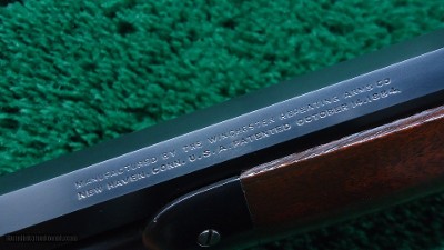 VERY FINE HIGH CONDITION WINCHESTER MODEL 92 RIFLE IN CALIBER 44-40 - Image 13 of 22