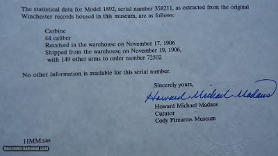 WINCHESTER MODEL 1892 SRC IN 44 WCF - Image 17 of 23