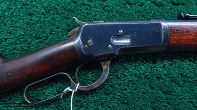 WINCHESTER MODEL 1892 SADDLE RING CARBINE CHAMBERED IN 44 WCF
