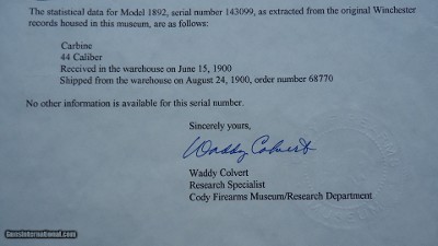 FINE WINCHESTER MODEL 1892 SRC IN CALIBER 44-40 - Image 15 of 21